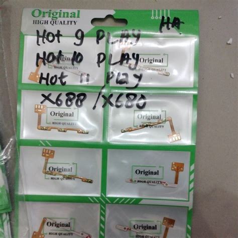 Jual Flx Flexsibel On Of Tombol Power Infinix Hot Play Hot Play Hot Play X X