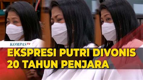 Lihat Lagi Ekspresi Putri Candrawathi Divonis Tahun Penjara Napas