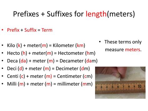 Ppt Metric System Revisited Powerpoint Presentation Free Download