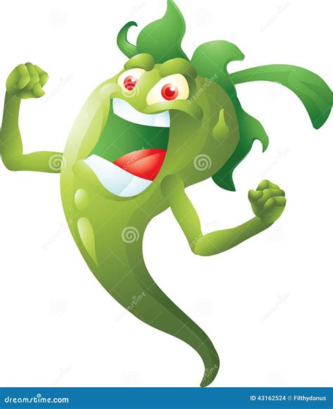 Green Hot Pepper Isolated Stock Vector Illustration Of Icon