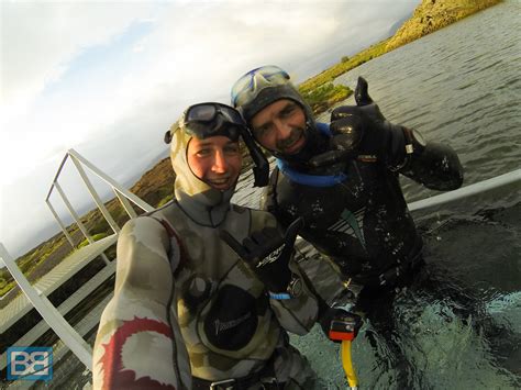 Freediving Between Two Continents In Iceland Backpacker Banter