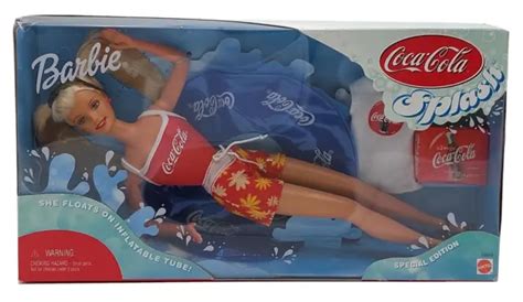 Coca Cola Splash Barbie Puppe Special Edition Mattel