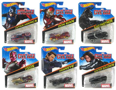 Mattel Hot Wheels Marvel Character Cars Release