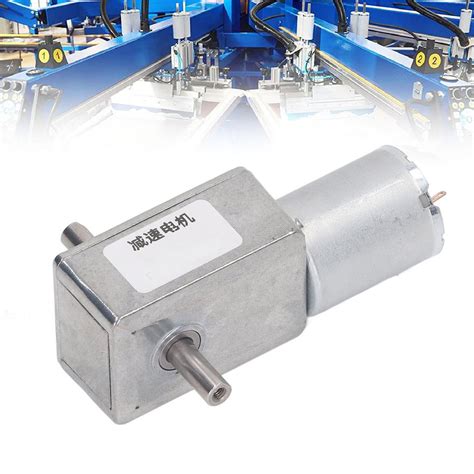 Купить Червячный мотор-редуктор, низкоскоростной вал 25 кг.см, 12 мм ...