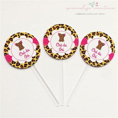 Topper Ch De Lingerie Oncinha Elo Produtos Especiais