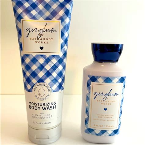 Bath Body Works Bath Body Bbw Gingham Moisturizing Body Wash Body Poshmark