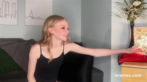 Ersties Alice Masturbates To Her Latex Fetish Blonde Alice