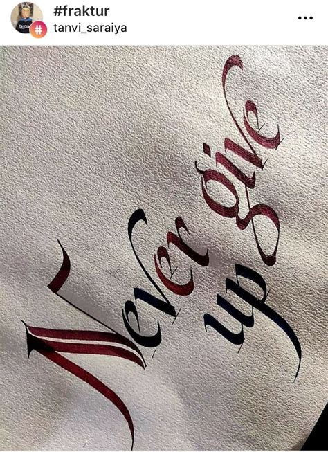 Pin By Feridun On Gotik Frak Hand Lettering Art Calligraphy For