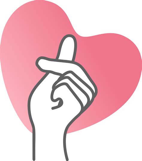 Hand Heart Emoji 11659708 Png