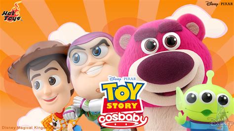 Hot Toys Toy Story Woody Buzz Lightyear Aliens Lotso Toy Story Cosbaby S Disney Magical