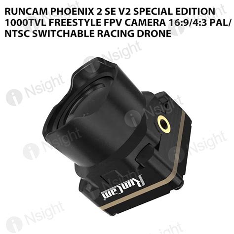 RunCam Phoenix 2 SE V2 Special Edition 1000tvl Freestyle FPV Camera 16 ...