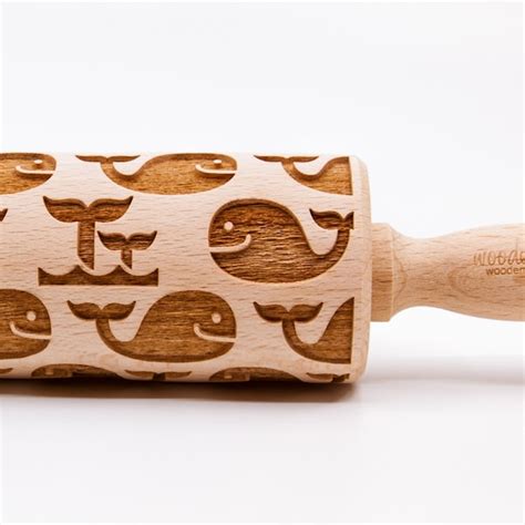 Embossed Rolling Pin Etsy