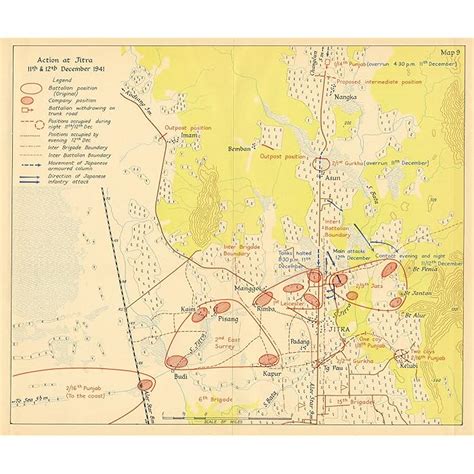 Buy Battle Of Jitra 11 12 December 1941 Japanese Invasion Of Malaya