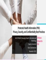 Assessment Pptx Protected Health Information Phi Privacy