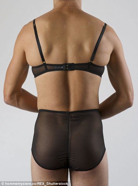 Hommemystere Unveils New Range Of Lingerie For Men Daily Mail Online