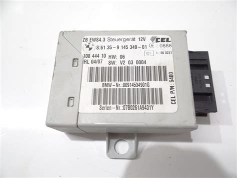 ModuŁ Sterownik Ews Bmw E46 E39 E38 X3 E83 9145349 Za 49 Zł Z Lublin Allegro Pl 15592728350