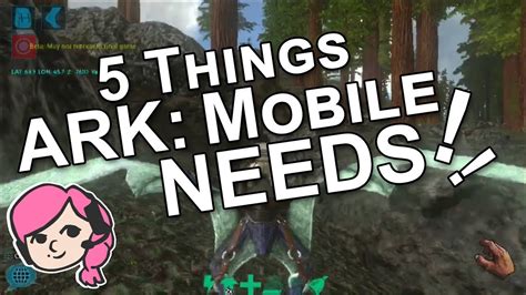 5 THINGS ARK: MOBILE NEEDS | ARK: Mobile Beta - YouTube