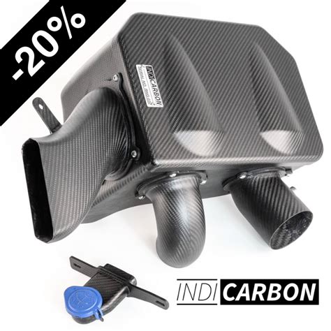 Ford Ranger Raptor Carbon Fiber Dual Cold Air Intake With Kandn High