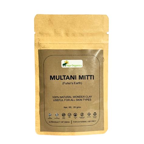 Multani Mitti 20gm - TejaOrganics