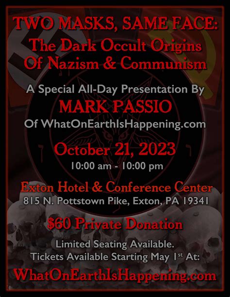 Mark Passio Full Day Presentation: "Two Masks, Same Face" - Children's