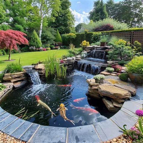 28 Stunning Koi Pond Waterfall Designs Pond Informer