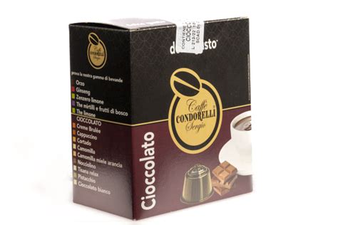 Capsule Condorelli Cioccolato Compatibile Nescaf Dolce Gusto La