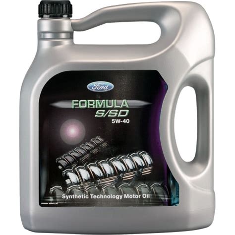 Купить FORD Formula S/SD 5W-40: Полусинтетическое моторное масло для ...