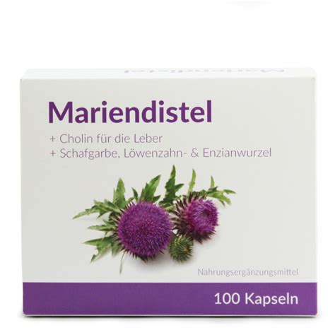 Mariendistel Kapseln à 50 mg Silymarin