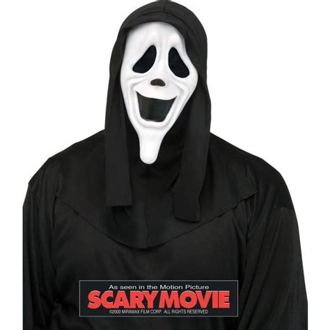 Scary Movie Scream Mask Smiley Face Champion Party Supply