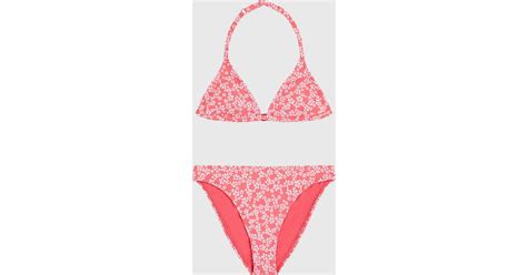 O Neill Essentials Triangle Bikini Set Girls Swimwear Sportfits Shop