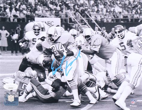 Earl Campbell Signed Oilers 8x10 Photo JSA Pristine Auction