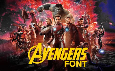 Download Avengers Movie Font for free | Font Style