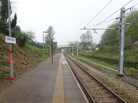 Llwynypia Railway Station Rhondda Cynon Nigel Thompson