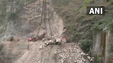 Part Of Under Construction Tunnel Collapses On Jammu Srinagar Highway