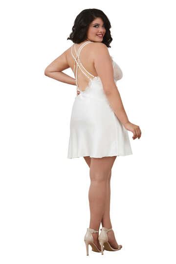 Sexy Plus Size Chemise Nightgowns Sleepwear Foxy Lingerie