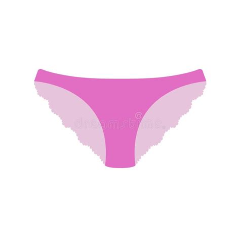 Woman Panties On White Background Girls Underpants Lady Lingerie