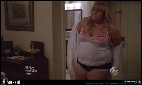 Naked Rebel Wilson In Super Fun Night