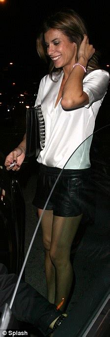 Elisabetta Canalis Goes Hell For Leather In A Tiny Pair Of Hot Pants