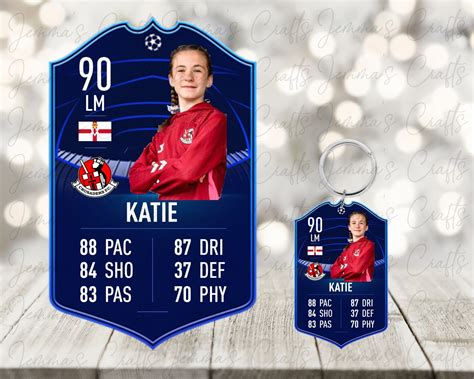 Personalised Fifa Card