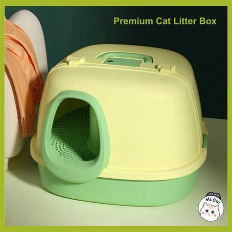 cat litter box super huge  corridor style tandas kucing besar