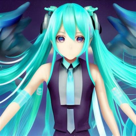 Hatsune Miku Ai Generated Artwork Nightcafe Creator