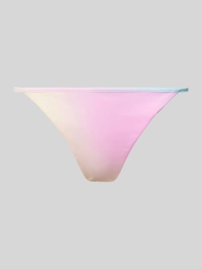 Kup online HUGO Spodnie bikini z cieniowaniem model RAINBOW różowy