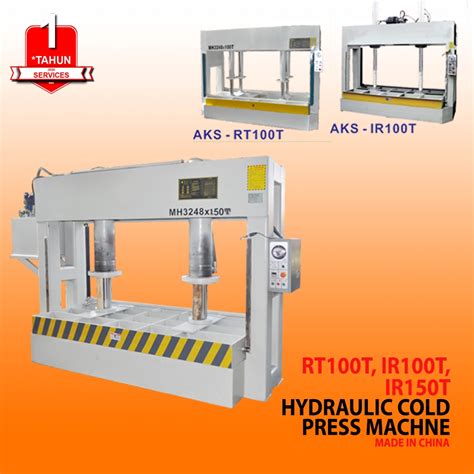 Jual Mesin Press Kayu Hidrolik 100ton Hydraulic Cold Press Rt100t