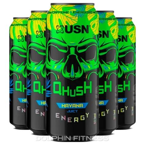 USN Havana Juicy Qhush Energy 24 x 500 ml