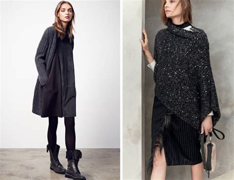 Монохромные образы с различной текстурой черного цвета | Модные стили ...