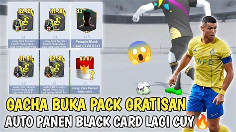 GACHA BUKA PACK BLACK CARD GRATISAN AUTO BANYAK DAPET BLACK CARD CUY