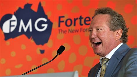 Watch Fortescue Metals Chair Forrest Lets Go Completely Green By 2050