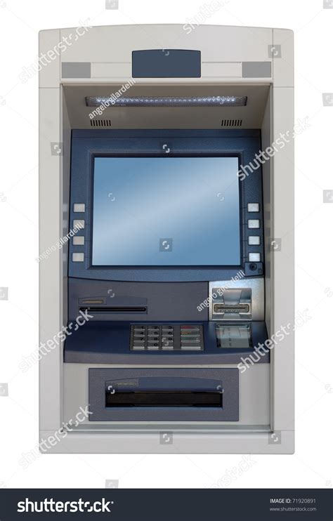 cash machine front images stock  vectors shutterstock