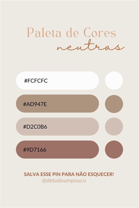 Pin De Camila Olivieri Em Color Palette Nude Paletas De Cores Neutras Amostras De Cores