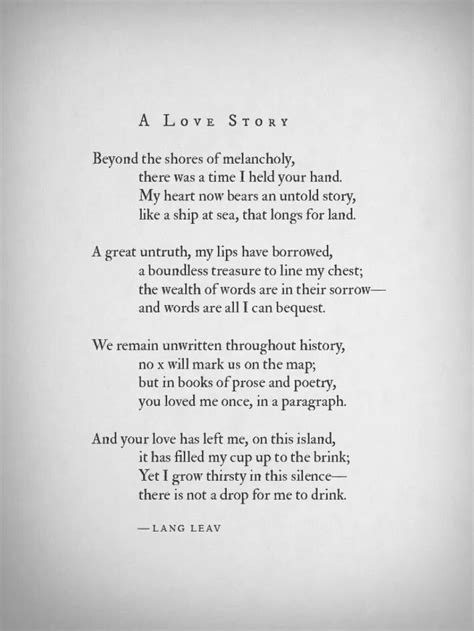 Love Story Poem